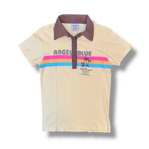 Angel Blue Polo Shirt